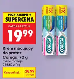 Biedronka Krem mocujący do protez Corega oferta