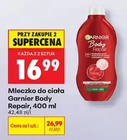 Biedronka Mleczko do ciała Garnier Body Repair oferta