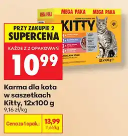 Biedronka Karma dla kota w saszetkach Kitty oferta