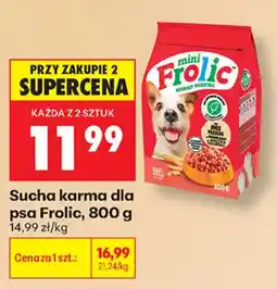 Biedronka Sucha karma dla psa Frolic oferta