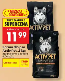 Biedronka Karma dla psa Activ Pet oferta