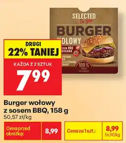 Biedronka Selected Burger wołowy oferta