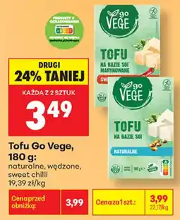 Biedronka Tofu Go Vege oferta