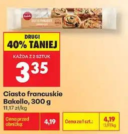 Biedronka Ciasto francuskie Bakello oferta
