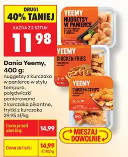 Biedronka Dania Yeemy oferta