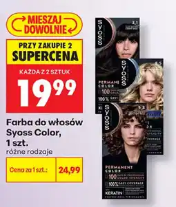 Biedronka Farba do włosów Syoss Color oferta