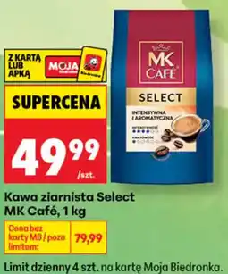 Biedronka Kawa ziarnista Select MK Café oferta