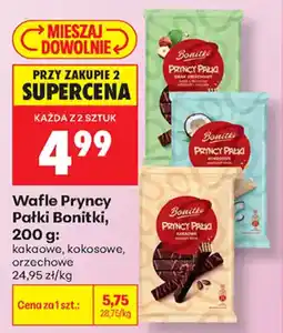 Biedronka Wafle Pryncy Pałki Bonitki oferta