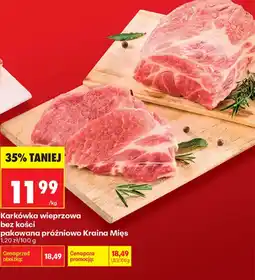 Biedronka Karkówka wieprzowa bez kości Kraina Mięs oferta