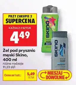 Biedronka Żel pod prysznic męski Skino oferta