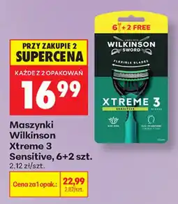 Biedronka Maszynki Wilkinson Xtreme 3 Sensitive oferta