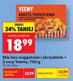 Biedronka Mix box nuggetsów i skrzydełek oferta