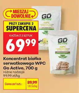 Biedronka Koncentrat białka serwatkowego WPC Go Active oferta