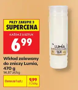 Biedronka Wkład zalewany do zniczy Lumia oferta