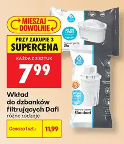 Biedronka Wkład do dzbanków filtrujących Dafi oferta