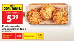 Biedronka Przekąska a'la cheeseburger oferta