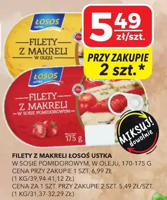 Filety z Makreli Łosoś Ustka