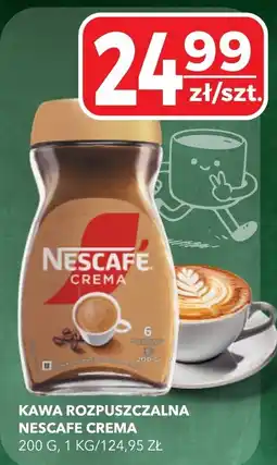 Top Market Kawa Rozpuszczalna Nescafe Crema oferta