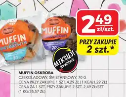 Top Market Muffin Oskroba Czekoladowy, Śmietankowy oferta