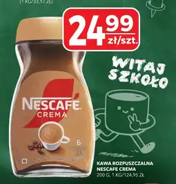 Top Market Kawa Rozpuszczalna Nescafe Crema oferta