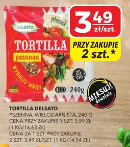 Top Market Tortilla Delsato Pszenna Wieloziarnista oferta