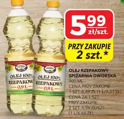 Top Market Olej 100% rzepakowy Spiżarnia Dworska oferta