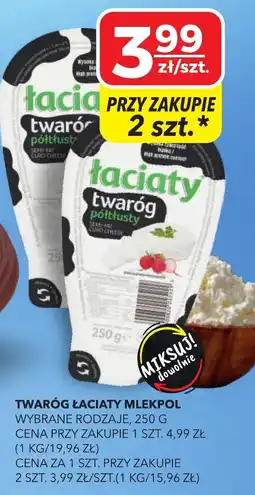 Top Market Twaróg Łaciaty Mlekpolski oferta