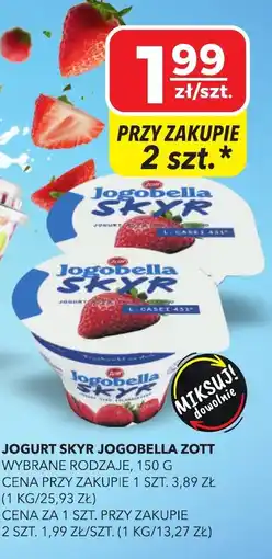 Top Market Jogurt Skyr Jogobella Zott oferta