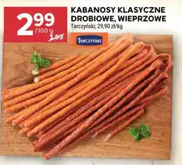 Stokrotka Kabanosy Klasyczne Drobiowe, Wieprzowe Tarczyński oferta