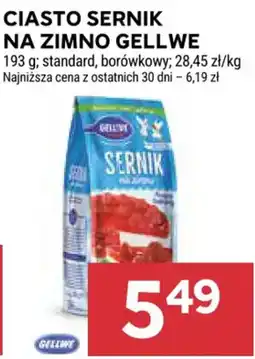 Stokrotka Ciasto Sernik na Zimno Gellwe oferta