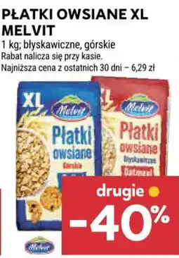 Stokrotka Płatki owsiane Melvit oferta