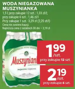 Stokrotka Woda niegazowana Muszynianka oferta