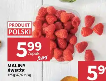 Maliny Świeże