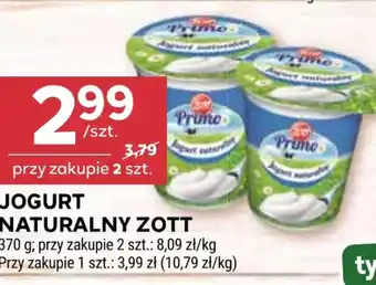 Jogurt Naturalny Zott