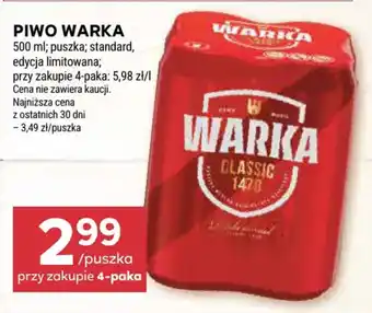 Stokrotka Piwo Warka Classic oferta