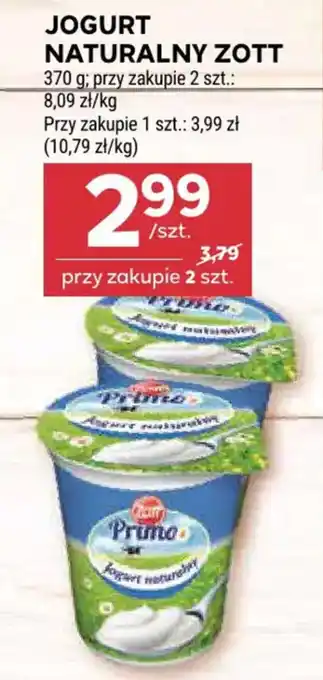 Stokrotka Jogurt Naturalny Zott oferta