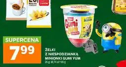 Stokrotka Żelki z niespodzianką Minionki Gumi Yum oferta