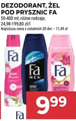 Stokrotka Dezodorant, żel pod prysznic Fa oferta