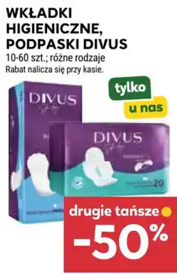 Stokrotka Wkładki higieniczne, podpaski Divus oferta