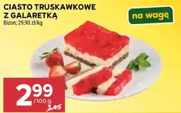 Stokrotka Market Ciasto Truskawkowe z Galaretką Bison oferta