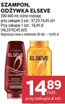 Stokrotka Market Szampon, odżywka Elseve oferta