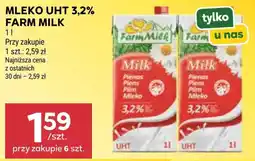 Stokrotka Market Mleko UHT 3,2% Farm Milk oferta