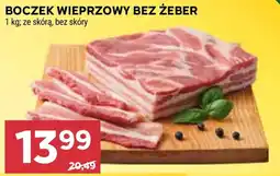 Stokrotka Market Boczek wieprzowy bez żeber oferta