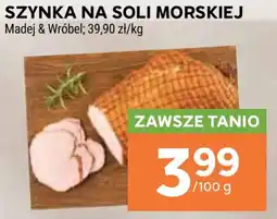 Stokrotka Market Szyńka na soli morskiej Madej & Wróbel oferta