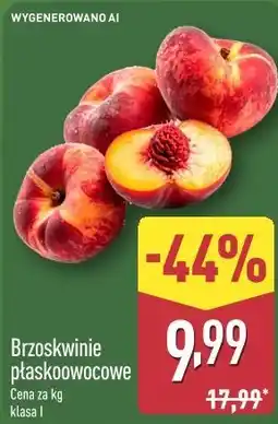 ALDI Brzoskwinie płaskoowocowe oferta
