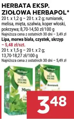 Stokrotka Market Herbata eksp. ziołowa Herbapol oferta