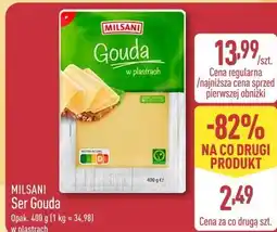 ALDI Milsani Ser Gouda w plastrach oferta