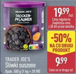 ALDI Trader Joe's Śliwki suszone oferta
