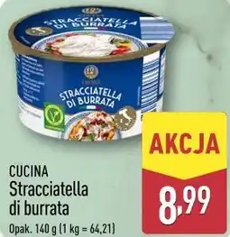 ALDI Cucina Stracciatella di burrata oferta