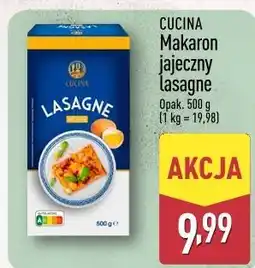 ALDI CUCINA Makaron jajeczny Lasagne oferta